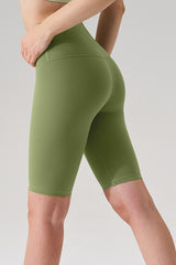 Women Naked-Feel High-Waist Sculpting Yoga Shorts