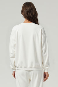 Unisex Heavyweight Terry Long Sleeves: Retro Modern Streetwear Design