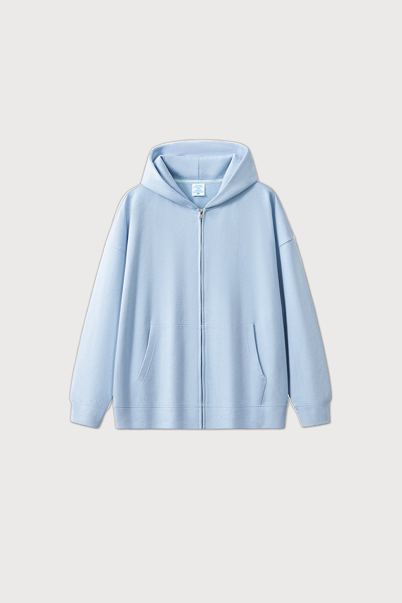 Unisex Zipper Hooded Street Style Zip Jacket