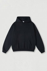 Solid color hoodie terry sweatshirt