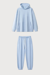 Unisex Casual Heavyweight Hoodie - Loose Fit And Pants