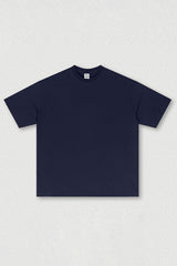 Solid color short sleeves