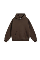 Men Sherpa Fleece Oversize Hoodie: Anti-Pilling Heavyweight Retro Design