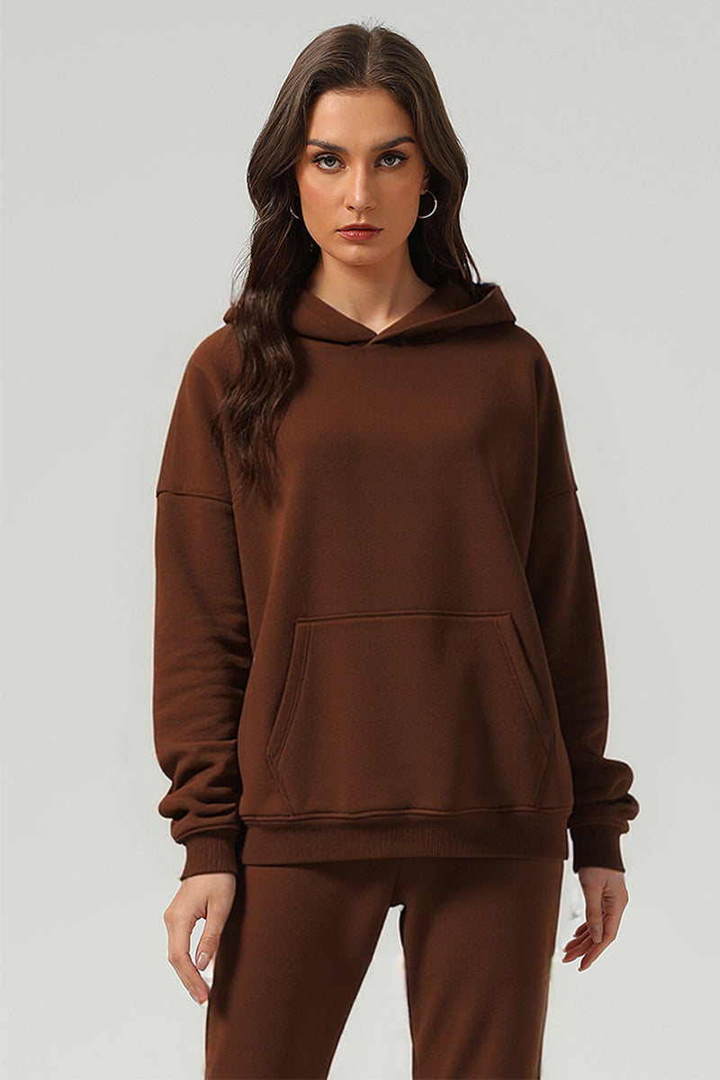 Men Sherpa Fleece Oversize Hoodie: Anti-Pilling Heavyweight Retro Design