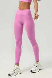 Women's Athletic Cross-waist  Slimming Yoga Leggings