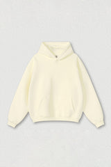 Loose-fitting plus-size thickened velvet hooded sweatshirt