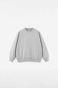 Unisex Heavyweight Brushed Crew Neck Casual Hoodie