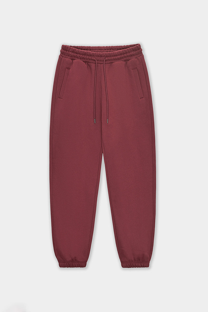 Unisex Fleece Pants Slim Fit Athletic Sweatpants