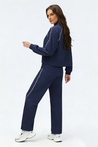 Women's Summer Quick-Dry Sets: Stand Collar Jacket And Pants