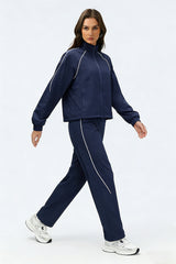 Women's Summer Quick-Dry Sets: Stand Collar Jacket And Pants