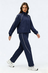 Women's Summer Quick-Dry Sets: Stand Collar Jacket And Pants