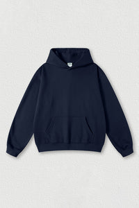 Solid color hoodie terry sweatshirt