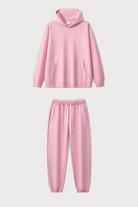 Unisex Casual Heavyweight Hoodie - Loose Fit And Pants