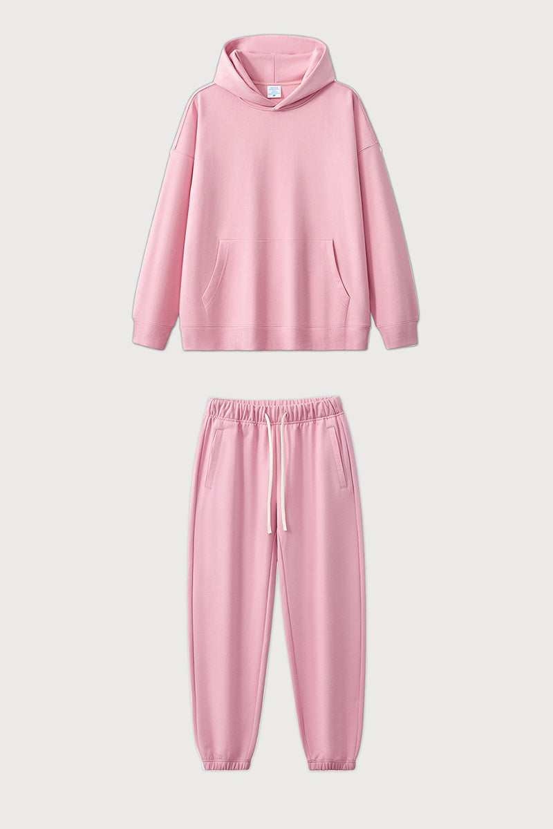 Unisex Casual Heavyweight Hoodie - Loose Fit And Pants