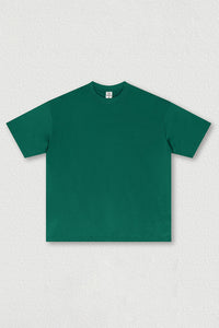 Solid color short sleeves