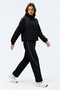 Women's Summer Quick-Dry Sets: Stand Collar Jacket And Pants