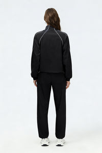Women's Summer Quick-Dry Sets: Stand Collar Jacket And Pants