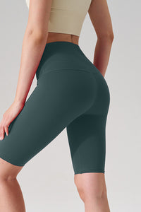 Women Naked-Feel High-Waist Sculpting Yoga Shorts