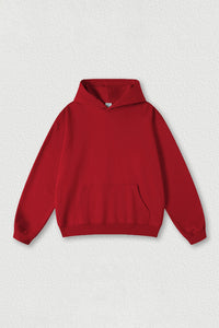 Solid color hoodie terry sweatshirt