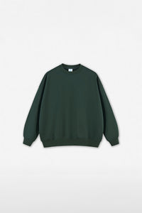 Unisex Heavyweight Brushed Crew Neck Casual Hoodie