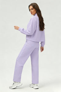 Women's Summer Quick-Dry Sets: Stand Collar Jacket And Pants