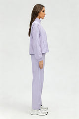 Women's Summer Quick-Dry Sets: Stand Collar Jacket And Pants