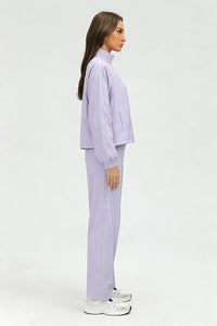 Women's Summer Quick-Dry Sets: Stand Collar Jacket And Pants