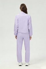 Women's Summer Quick-Dry Sets: Stand Collar Jacket And Pants