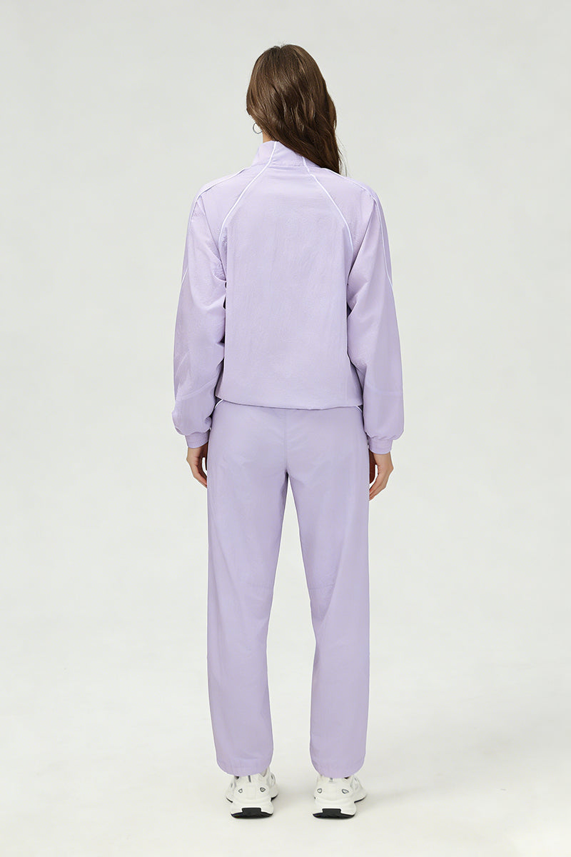 Women's Summer Quick-Dry Sets: Stand Collar Jacket And Pants