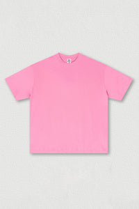 Solid color short sleeves