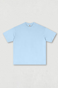 Solid color short sleeves