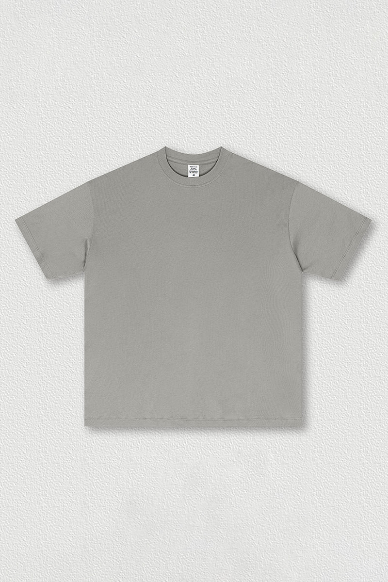 Solid color short sleeves