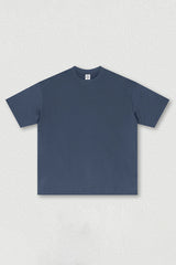 Solid color short sleeves