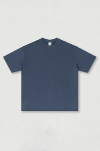Solid color short sleeves