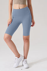 Women Naked-Feel High-Waist Sculpting Yoga Shorts