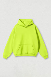 Loose-fitting plus-size thickened velvet hooded sweatshirt