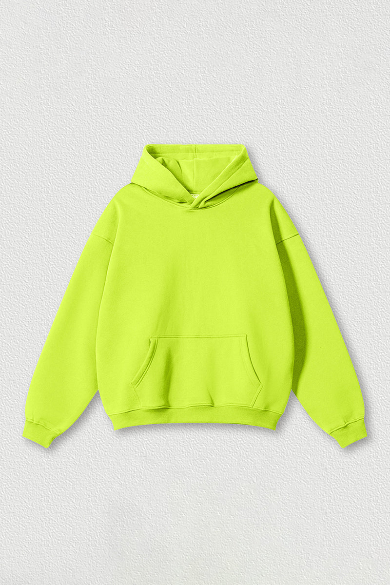 Loose-fitting plus-size thickened velvet hooded sweatshirt