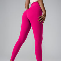 Women'S Pocket High-Waisted Seamless Sculpting Yoga Leggings