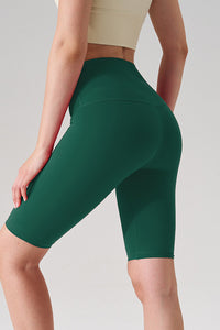 Women Naked-Feel High-Waist Sculpting Yoga Shorts