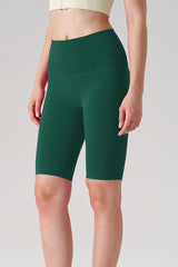 Women Naked-Feel High-Waist Sculpting Yoga Shorts