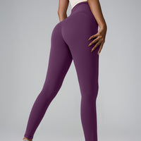 Women'S Pocket High-Waisted Seamless Sculpting Yoga Leggings