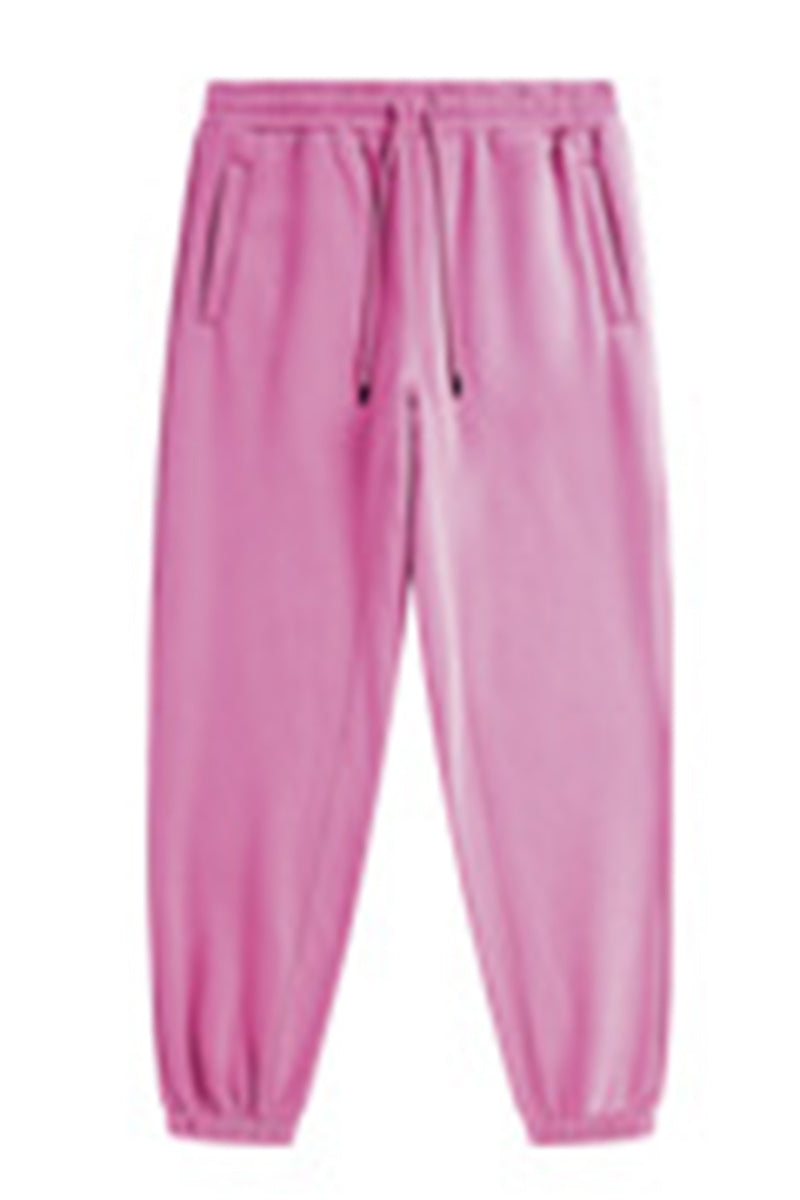Men's Fleece Joggers – Loose Streetwear Sweatpants