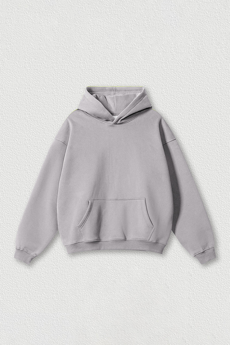 Loose-fitting plus-size thickened velvet hooded sweatshirt