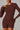 Women Fleece-Lined Yoga Set: Long Sleeve Top + Shaping Shorts