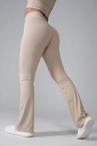 Women Peach Butt Lift Yoga Flare Pants