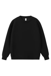 Men Heavyweight Cotton-Blend Crewneck Sweatshirt