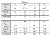 Women's Casual Top And Low-Rise Flowy Wide-Leg Pants Set