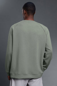 Men Drop Shoulder Loose Fit Comfortable Long Sleeves