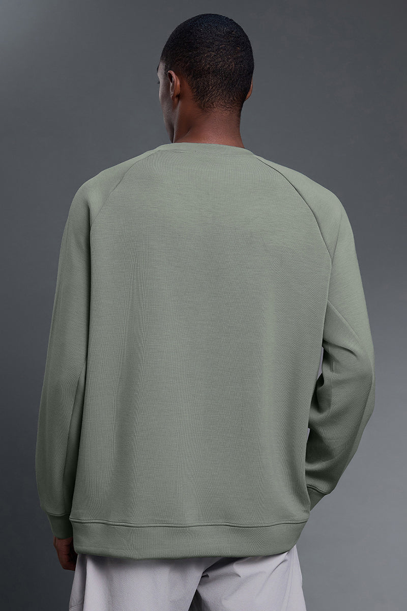Men Drop Shoulder Loose Fit Comfortable Long Sleeves