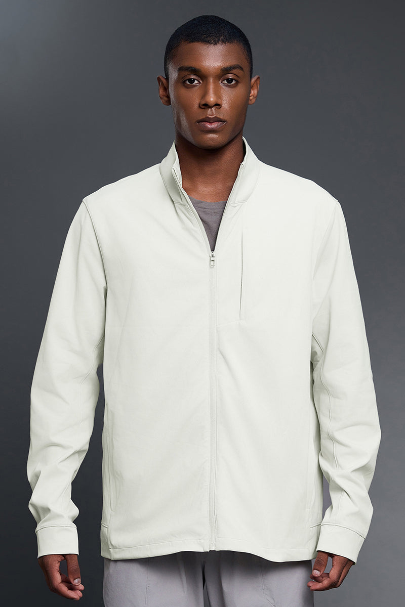 Men Stylish Stand Collar Windproof Loose Casual Jacket